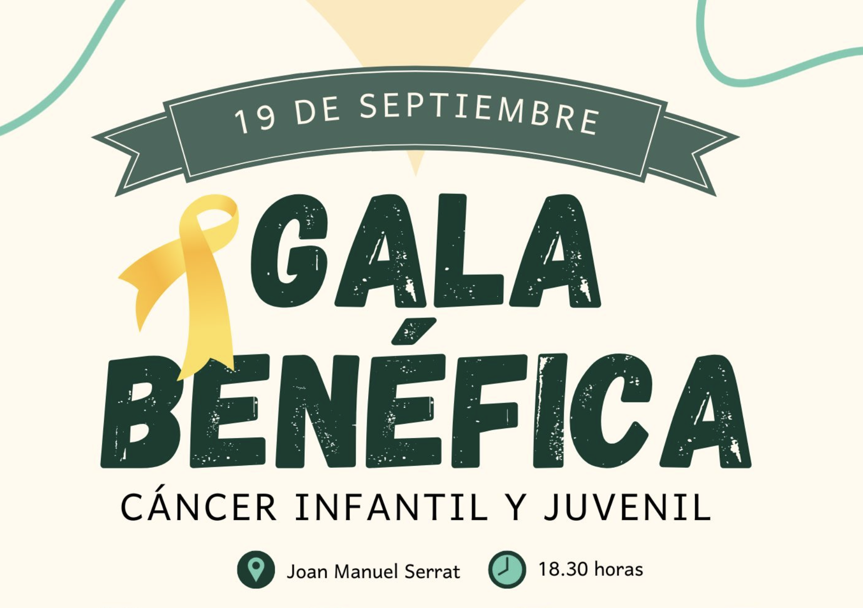 Convocatoria Gala solidaria “Unidos contra el cáncer infantil y juvenil” Convocatoria Gala solidaria “Unidos contra el cáncer infantil y juvenil”